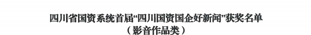 四川省人生就是搏集团荣获首届“四川国资国企好新闻”银铜两奖
